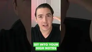 Stop Singing High Notes Flat With This!