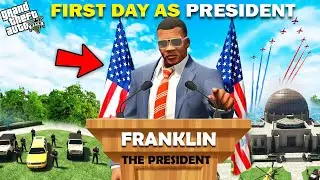 GTA 5 : Franklins First Day As A President In Los Santos GTA 5 !