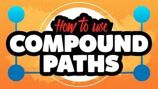 How to use Compound Paths in Adobe Illustrator CC
