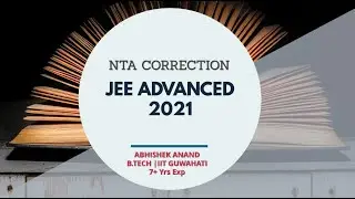 CORRECTION BY NTA  | JEE ADVANCED 2021 ELIGIBILITY | BIG NEWS FOR DROPPERS