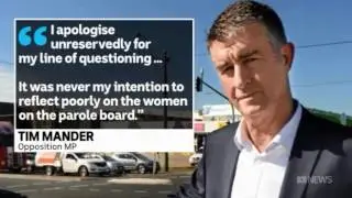 Diversity blunder: LNP MP Tim Mander complains about 68% women ratio on Qld parole board