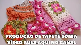 INVESTINDO NA PRONTA ENTREGA, FAÇAM ESSE TAPETE!! É MUITO LINDO 🌺