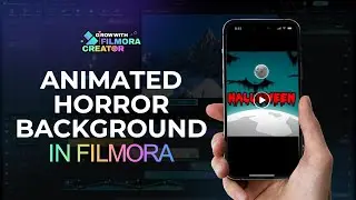 Animated Horror Backgroud On Filmora Mobile