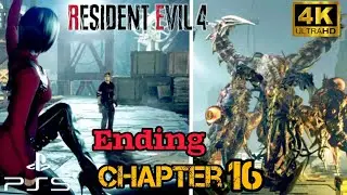 Resident Evil 4 Remake ENDINGS | Final CHAPTER 16 resident evil 4 remake gameplay : Real Graphics