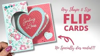 Easy Flip Cards NO Fancy dies needed!