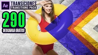Mega Transitions pack After Effects | DOWNLOAD FREE Transiciones editables en After Effects.