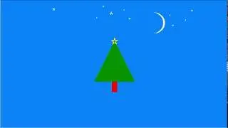 Wishing Merry Christmas using Python Turtle
