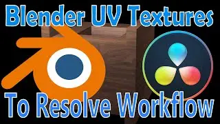 Blender UV Textures to Davinci Resolve Workflow