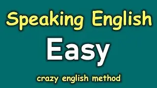 Daily English Conversation with Crazy English Method 😍 Easy To Speak English Fluently For Beginners