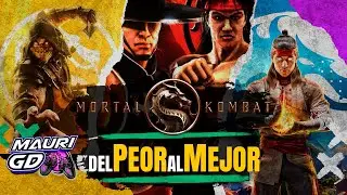 DEL PEOR AL MEJOR MORTAL KOMBAT