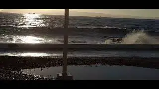 Шторм в Кабардинке.