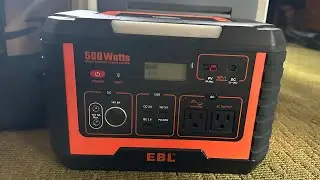 EBL 500Wh Portable Battery Power Station
