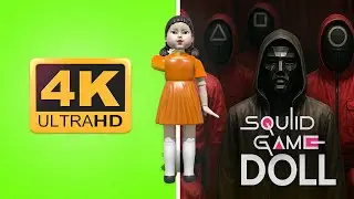 Squid Game Doll Green Screen VFX Pack | 4K UltraHD | Multiple Angles for Video Editing