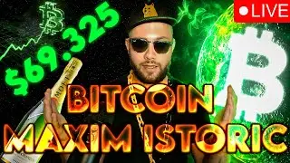 🔴LIVE~AU RAS DE NOI...DAR BITCOIN NOU MAXIM ISTORIC! URMEAZA ETHEREUM? CE ALTCOINURI AM ACUMULAT