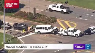 Church van involved in crash in Texas City