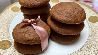 20 минут и готово!Вкусное шоколадное печенье к чаю!🍪