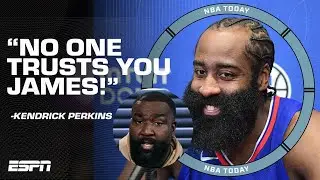 No one trusts you James and no one should trust you! 😯 - Perk on Hardens comments 🗣️ | NBA Today