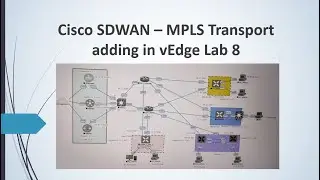 Cisco SDWAN | How to add MPLS Transport in vEdge |Lab 8 