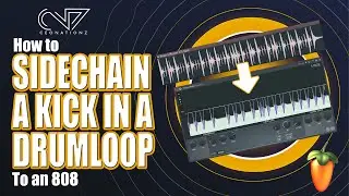 How to Sidechain a kick in a drum loop to an 808