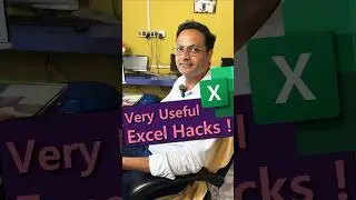 🔥Advance Excel Hacks💥No. Series Trick in Excel 