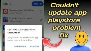 Couldn't update apps in playstore problem fix / Apps not getting updated in playstore problem fix
