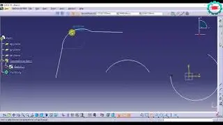 13. Profile, Circles and Arcs continued - CATIA Sketcher