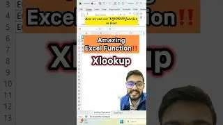 Excel Amazing Function‼️Xlookup - Learn Microsoft Excel 