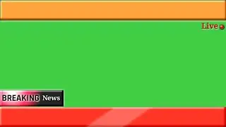 Green Screen News Studio, News Intro, Green Screen Animation, Breaking News, Copyright Free Intro
