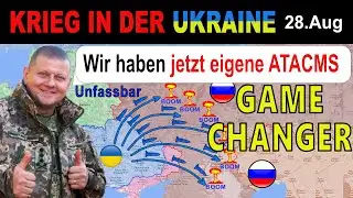 28. AUGUST: Neue ukrainische Raketen-Drohnen mit Streumunition prasseln auf russische Flugplätze