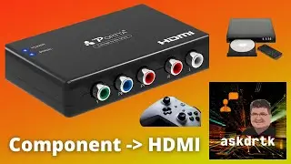 Component to HDMI Adapter Unboxing and Detailed Review