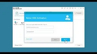 How to activate Remo Software products using Remo ONE credentials?