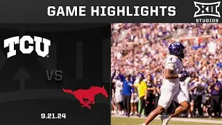 TCU vs. SMU Highlights | 2024 Big 12 Football