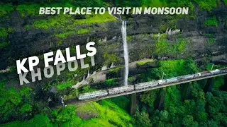 KP Falls | Hidden waterfall near Mumbai | kp falls railway bridge | Cinematic Vlog | @ComedyBite007