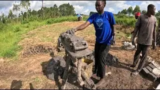 Making Bricks For My First House Construction In Uganda🇺🇬