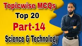 Topicwise MCQs Part-14 on Science & Technology || All JKSSB Exams