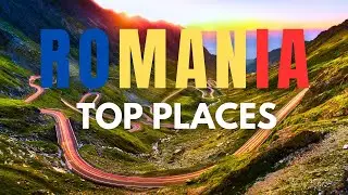 TOP 10 Best Places to Visit in Romania | 4K