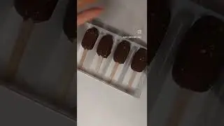 Упаковка десерта ✨️#муссовыеэскимо #торты