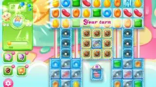 Candy Crush Jelly Saga Level 757, No Booster!