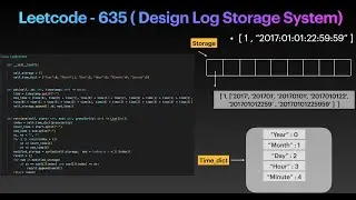 Leetcode 635 - Design Log Storage System