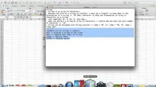 Lecture 09 - String - declaration, representation, input and output