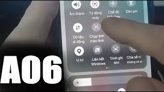 Cách chụp màn hình của samsung A06