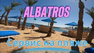 Хургада ALBATROS AQUA PARK, много свободных лежаков, не сравнить с Турцией(((