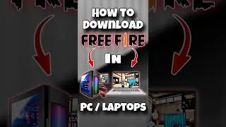 How to download Free Fire Laptop / PC 🖥️ 
