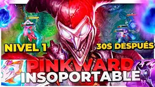PINKWARD TILTEA A TODOS CON SHACO TOP AP 😡 *EL JUNGLA RIVAL LLORA* 🤣
