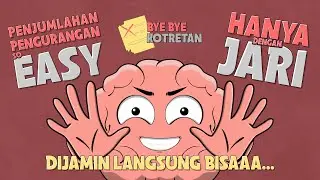 JARIMATIKA | Trik Cara Cepat Penjumlahan dan Pengurangn Hanya Dengan Jari | Animasi Dolewak