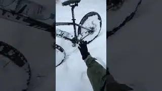 ЛАЙФХАК В СНЕГ НА ВЕЛОСИПЕДЕ 