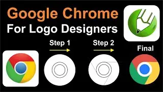 Create a Google Chrome Logo in Corel Draw! Unbelievable Result..