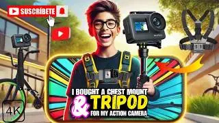 NEW CHEST MOUNT AND TRIPOD | My cycle vlogging setup | Turbo Riderzz