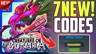 ⚠️NEW!! UPDATE⚠️ CREATURES OF SONARIA ROBLOX CODES 2024 -  CREATURES OF SONARIA CODES