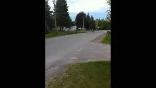 Funny moped